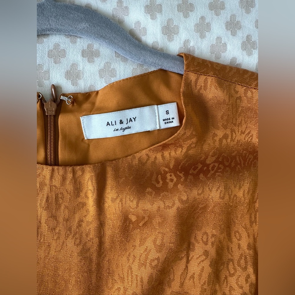 ALI & JAY Terracotta Midi Dress - Picture 2 of 5